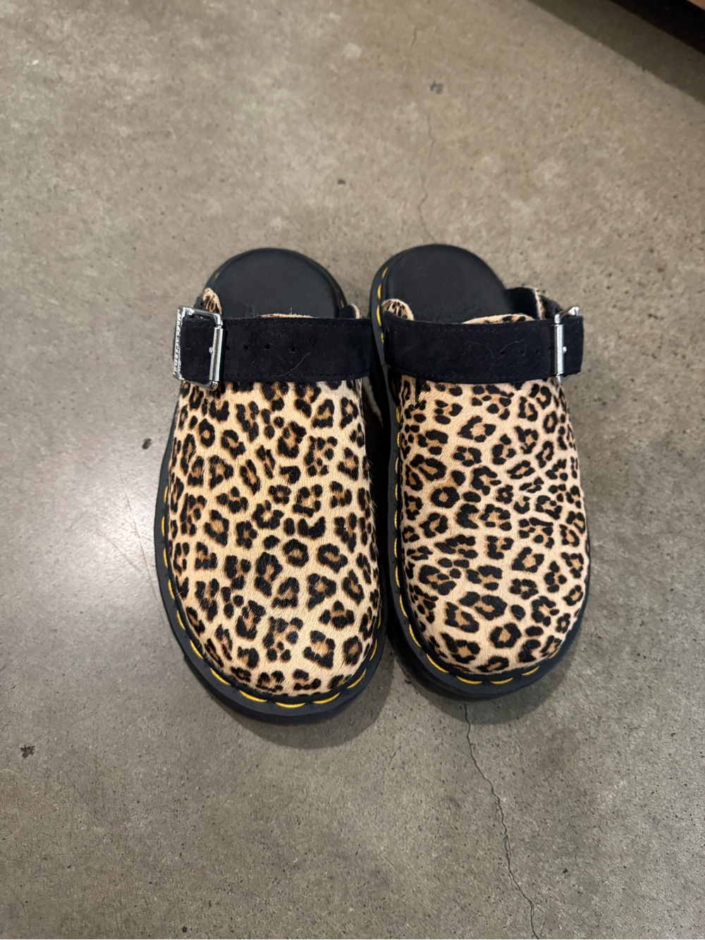 Dr Martens cheetah mules - Picture 2 of 5